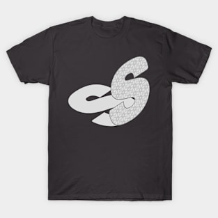 Isometric Alphabet Letter, Letter S T-Shirt